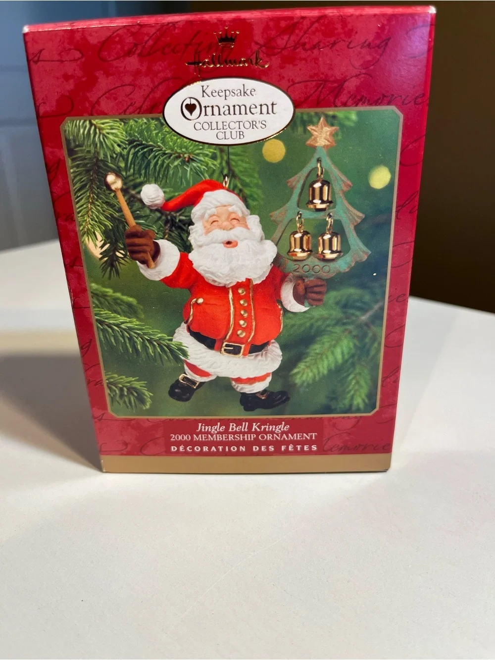 Hallmark 2000 Jingle Bell Kringle Christmas Ornament